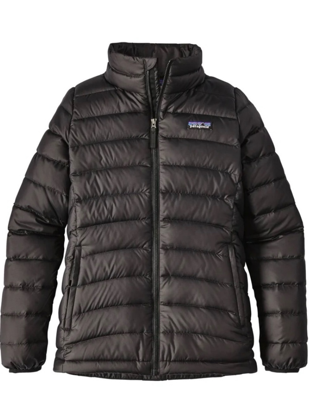 Patagonia Kids Black Quilted Puffer Jacket
